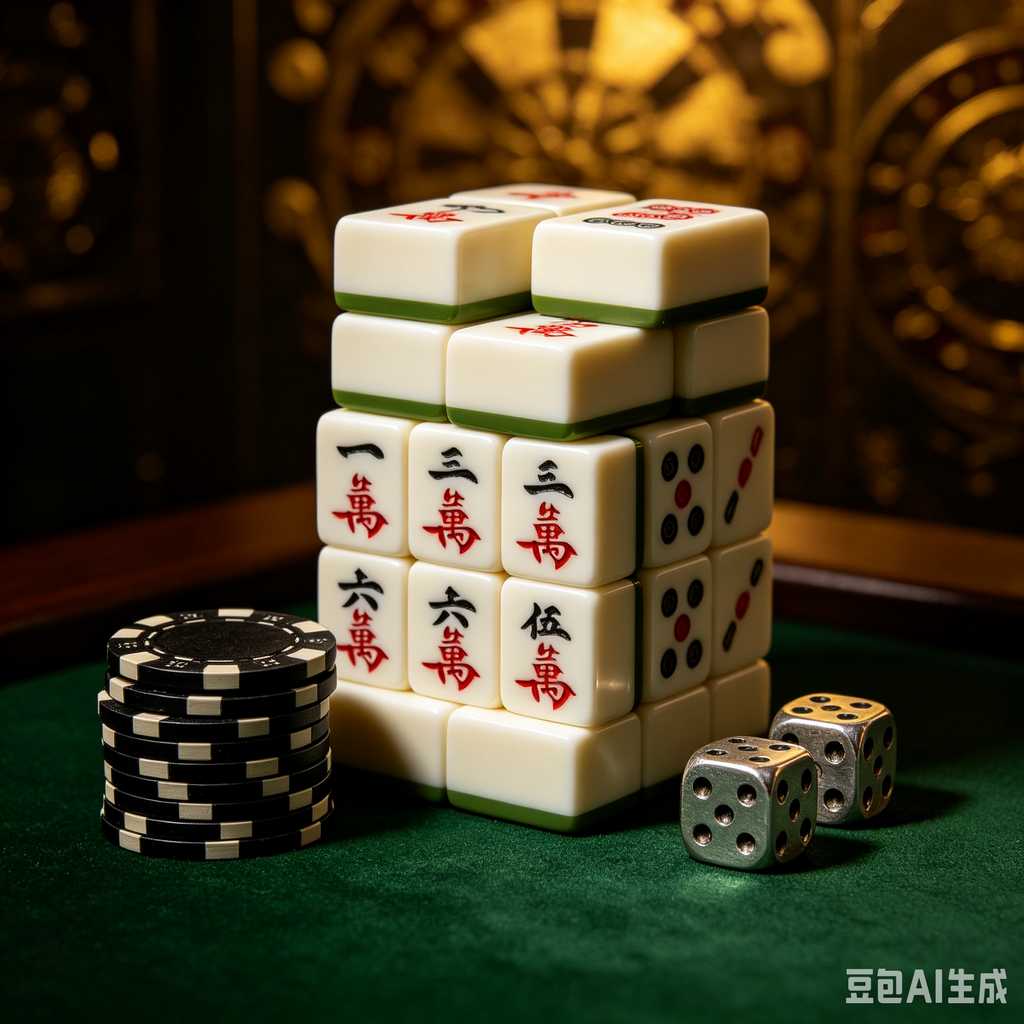 vintage gift mahjong set